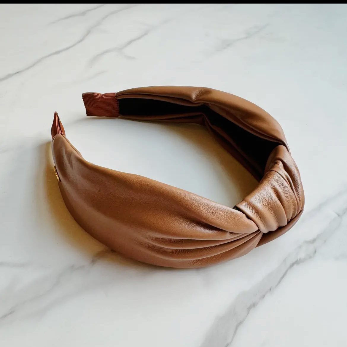 Leather Knotted Headband