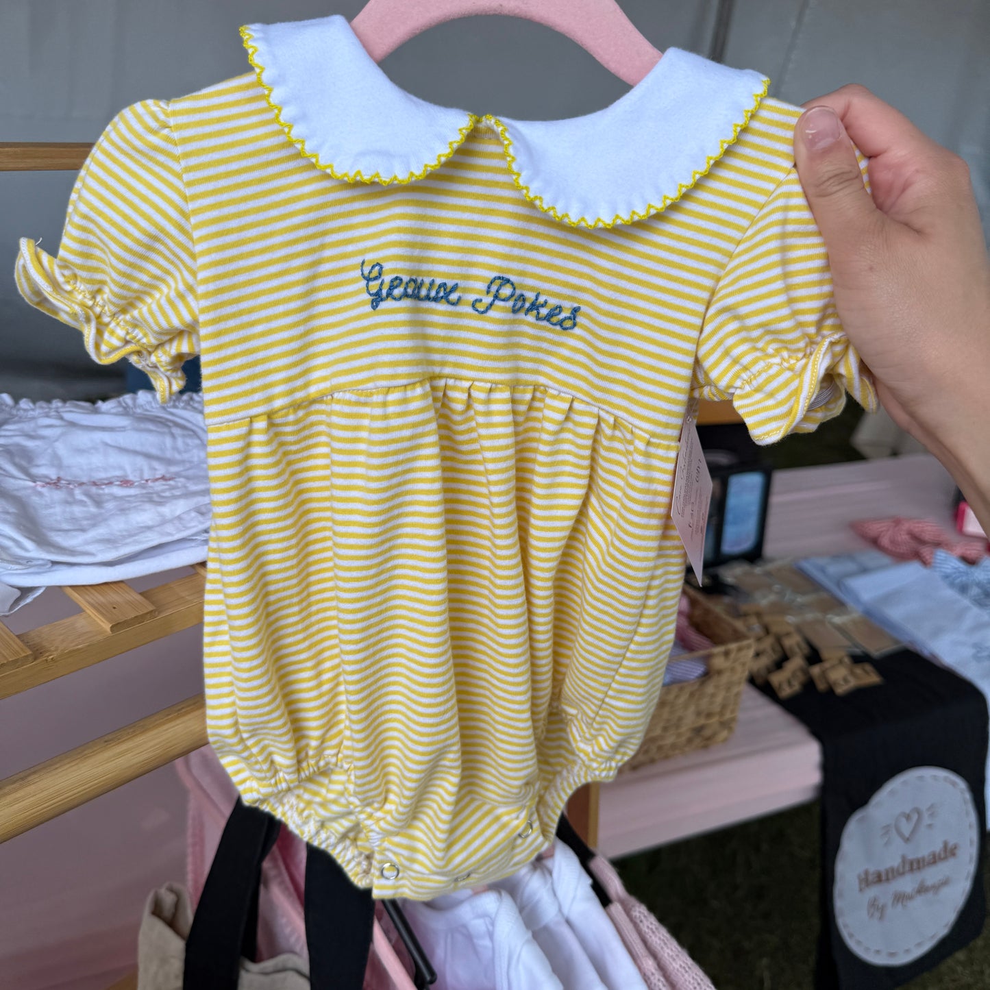 GEAUX Girls Pokes Bubble size 6M