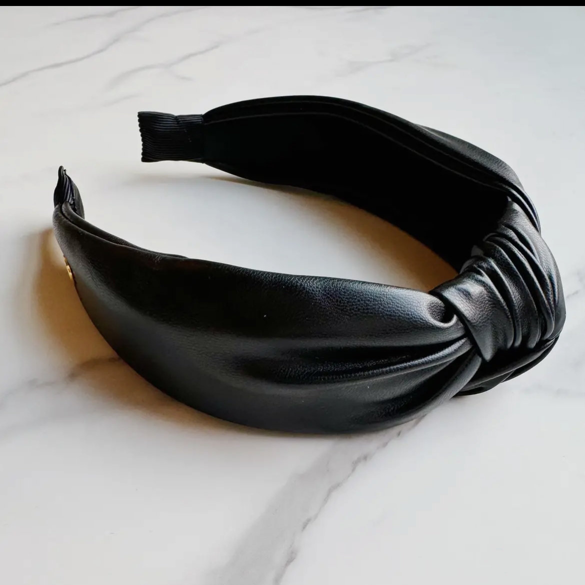 Leather Knotted Headband