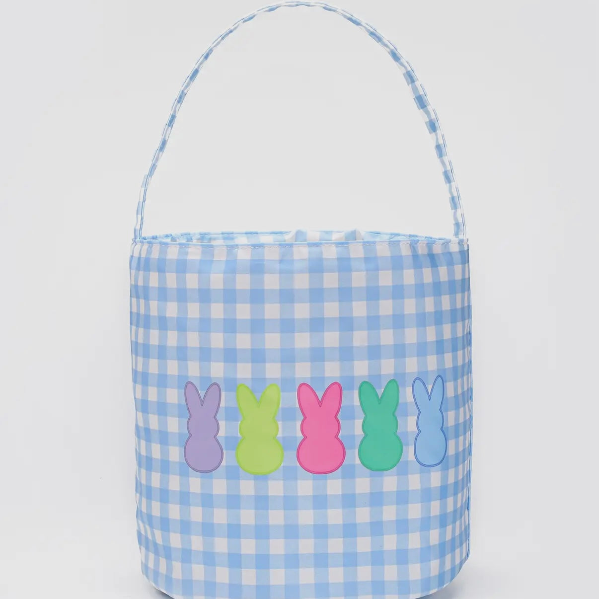 Gingham Print Easter Baskets (Plain)