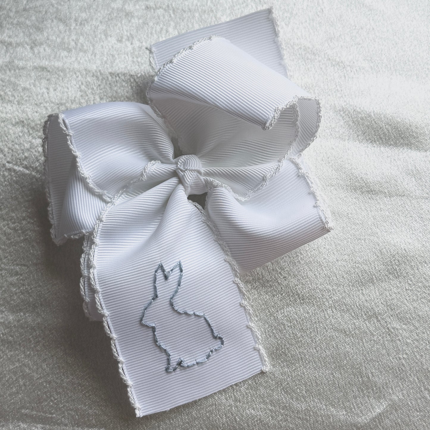 5 Inch - Rabbit - White / Blue