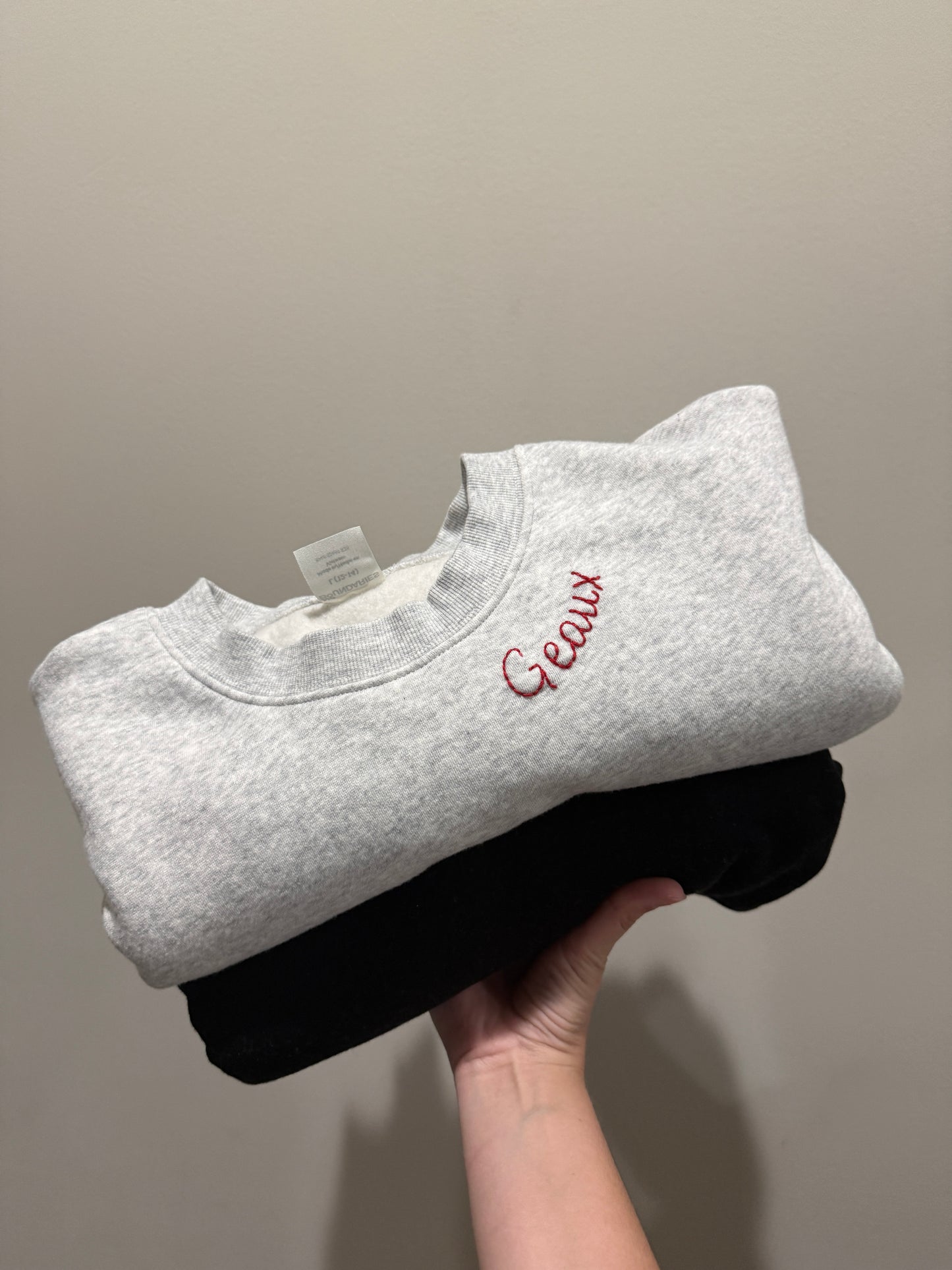 Geaux Crewneck Pullover Sweatshirt