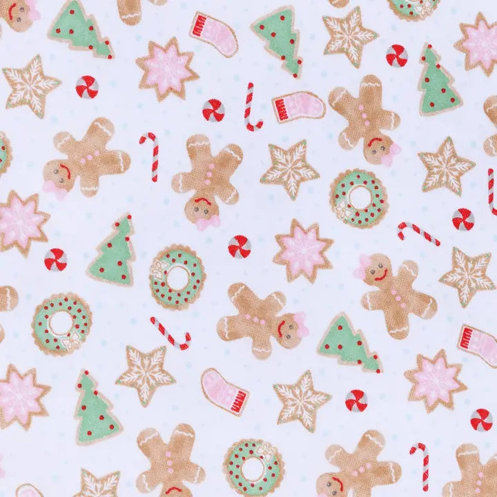 Frosted Wonderland Long Pajamas - Pink