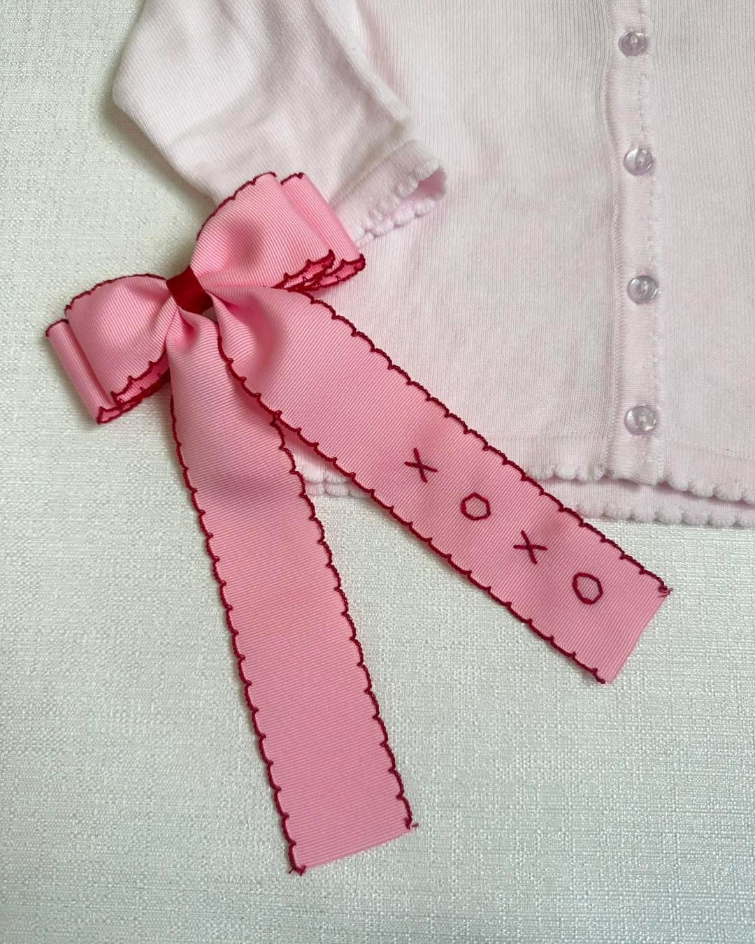XOXO Longtail Bow - Red/Pink