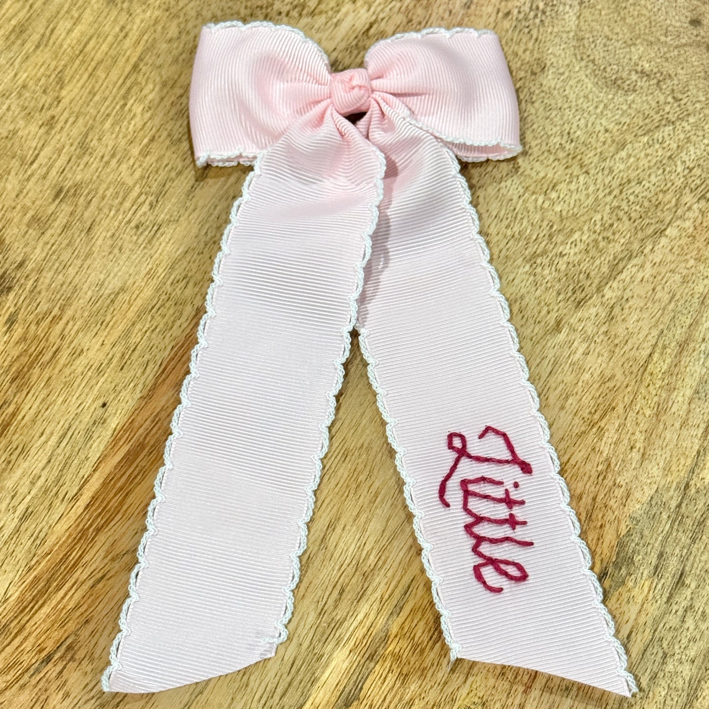 Little Light Pink Bow