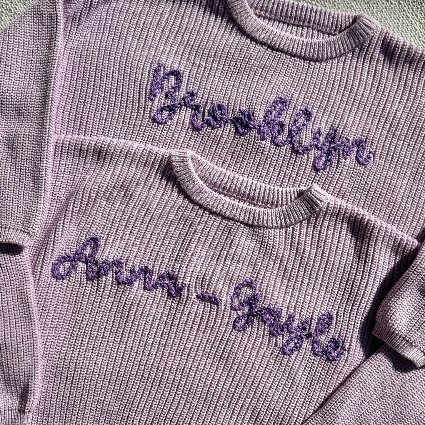 Purple Sweater - Custom
