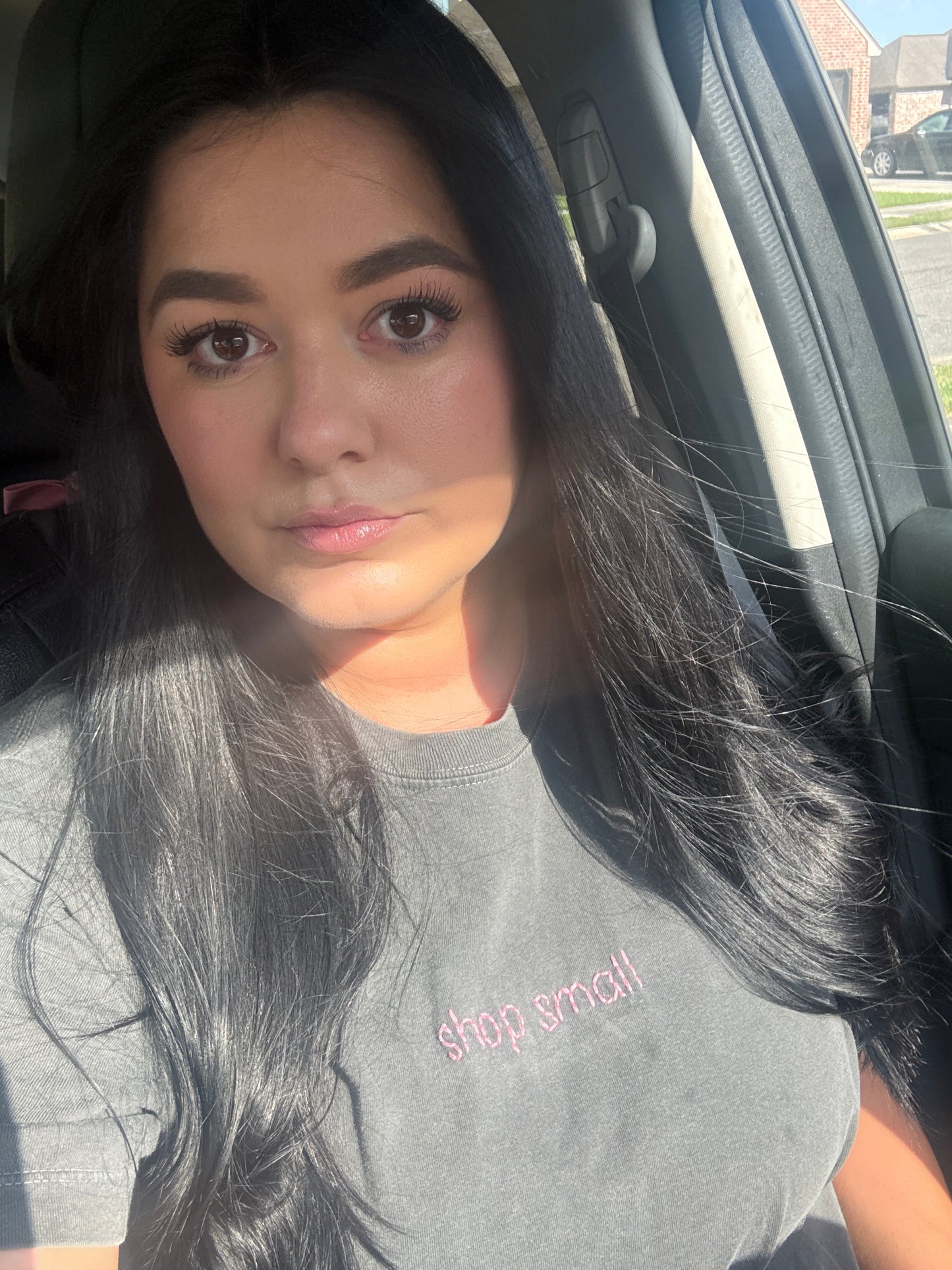 Shop Small Cropped Tee - Comfort Colors