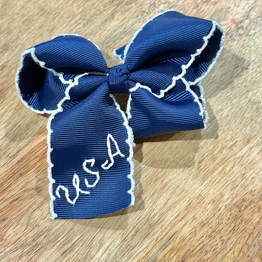 USA Navy and White 4 inch