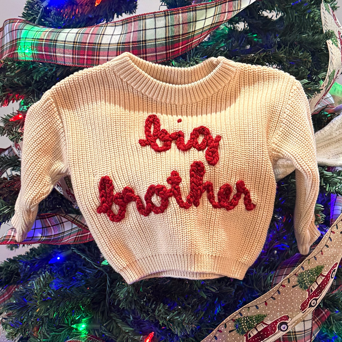 Big Brother Cream Sweater