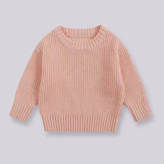 Peach Knit Sweater - Custom