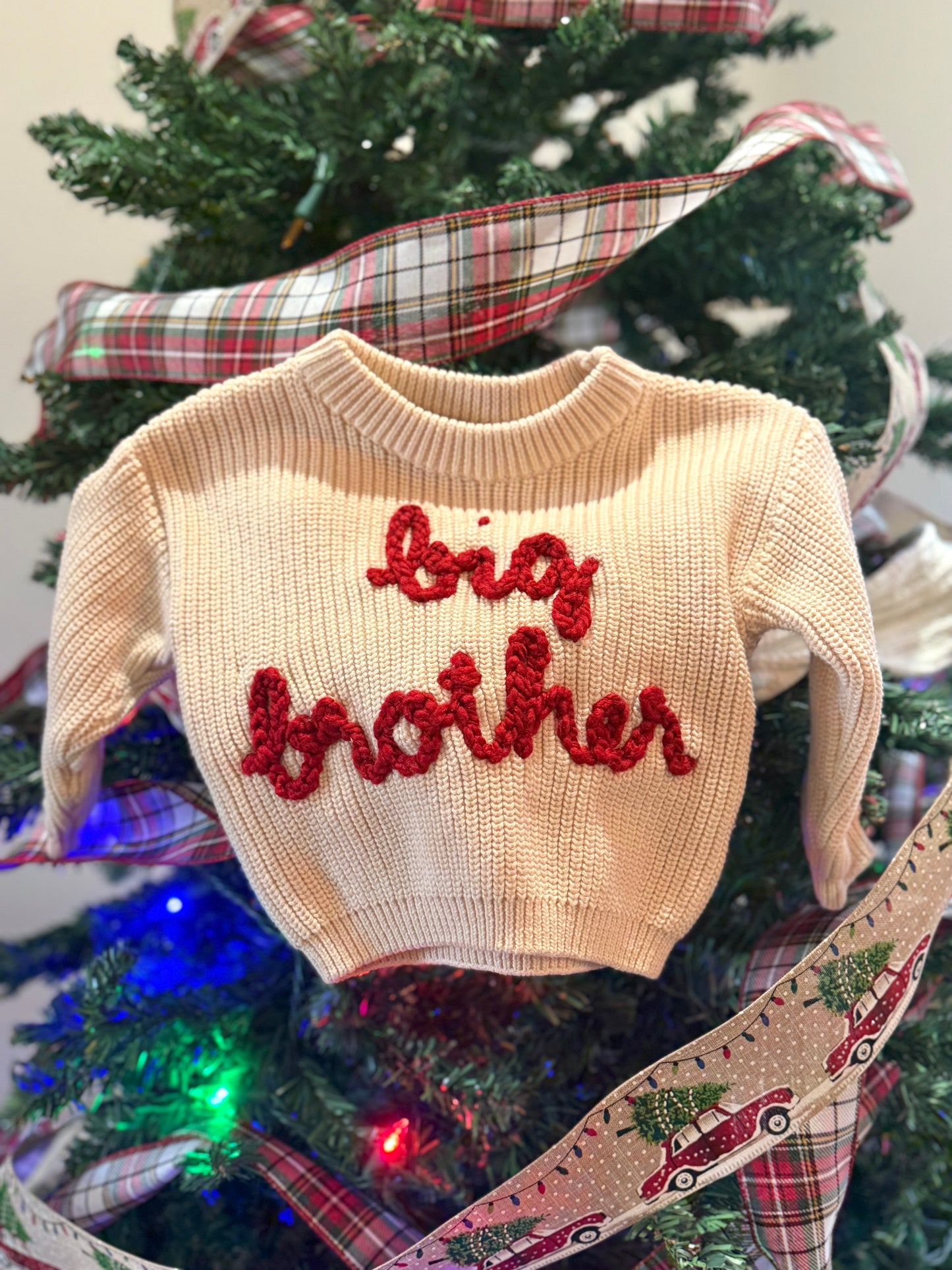 Big Brother Cream Sweater