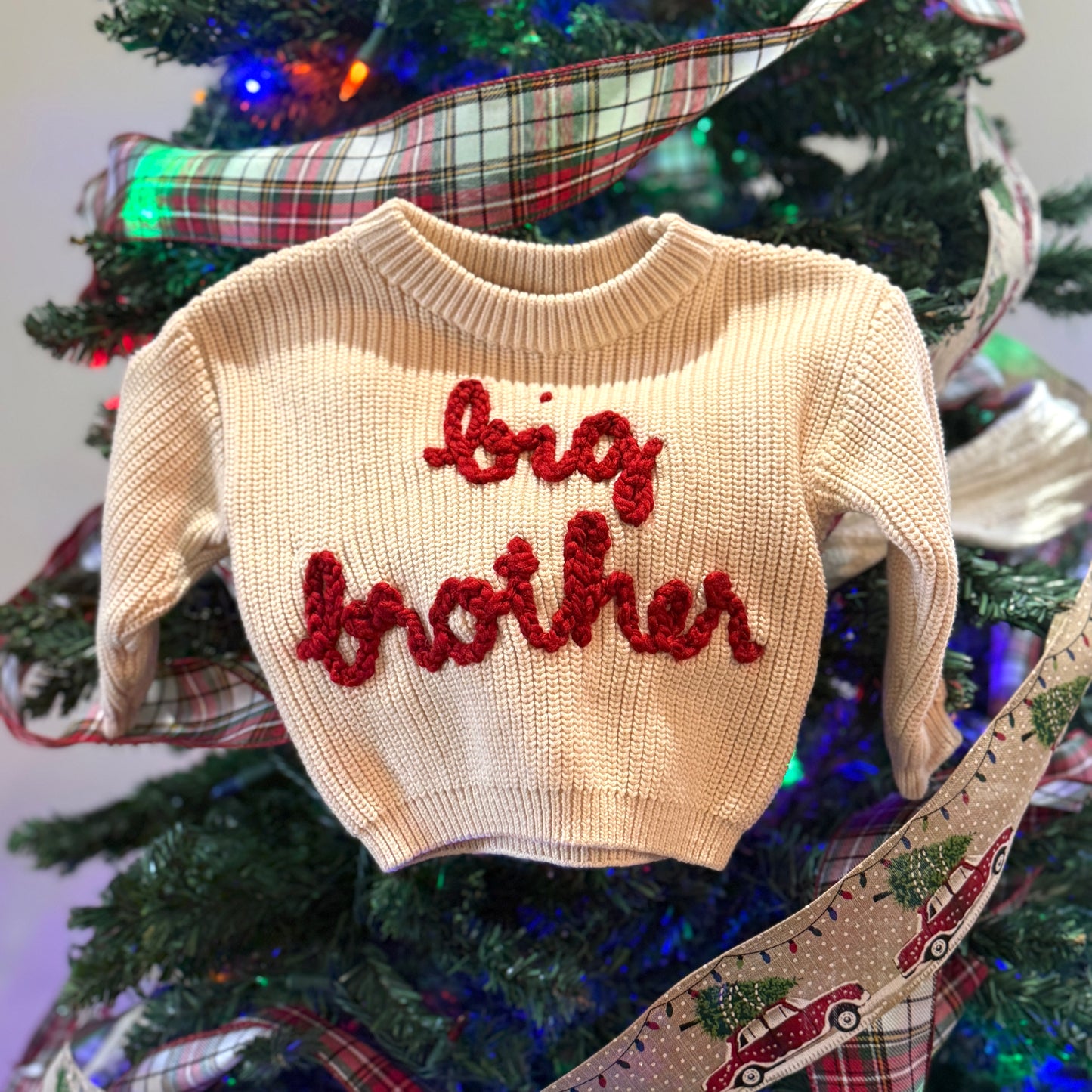 Big Brother Cream Sweater