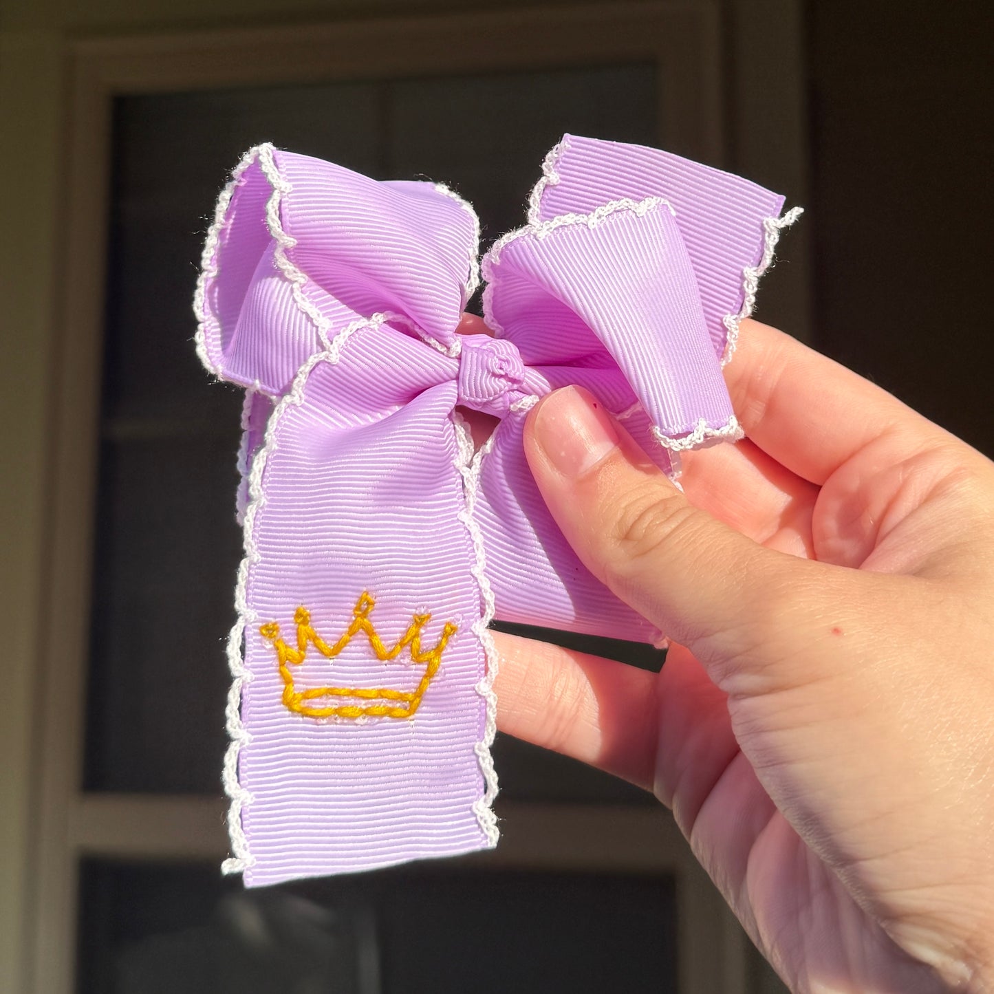 4 Inch Crown Mardi Gras - Purple