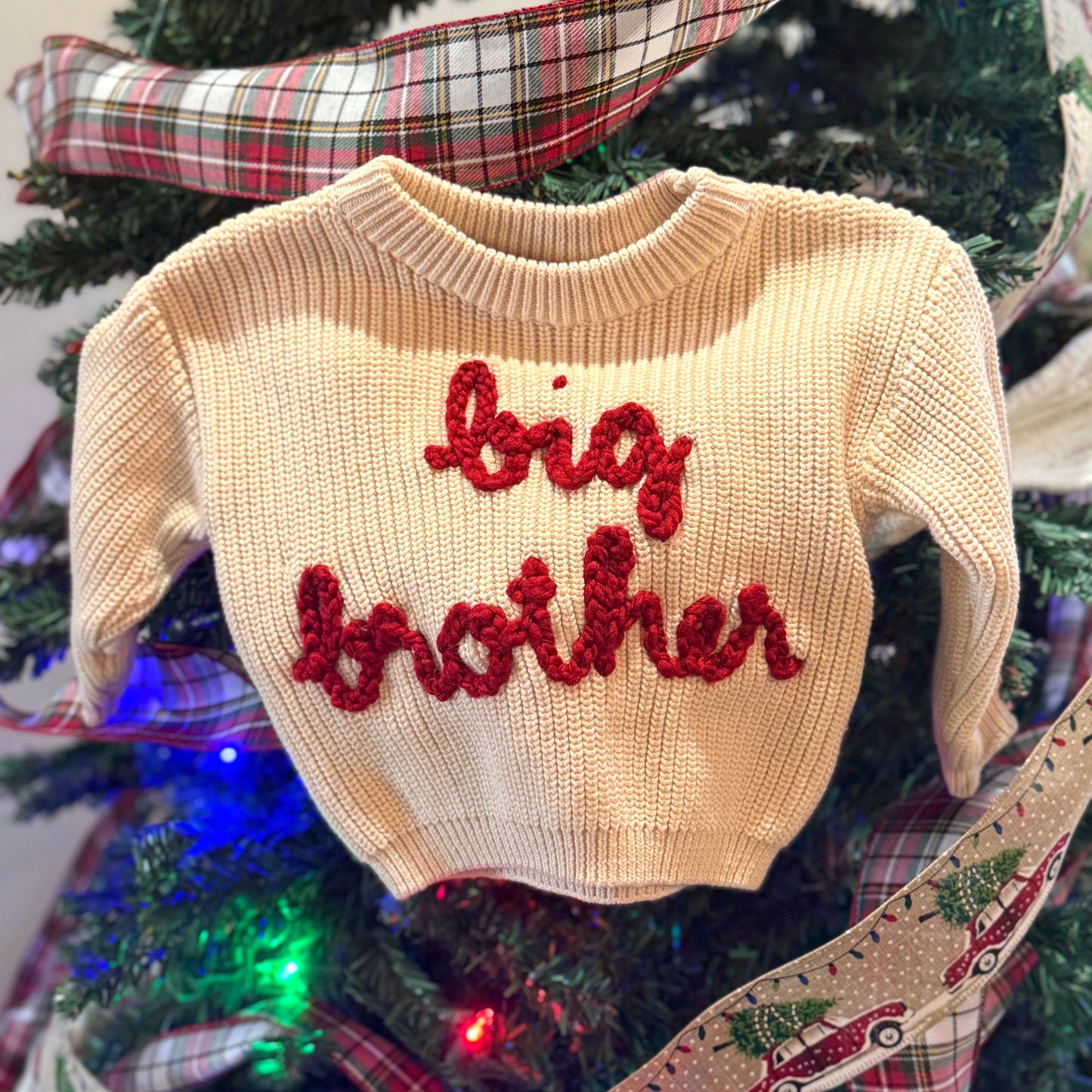 Big Brother Cream Sweater