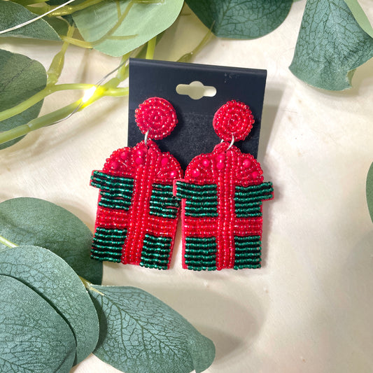 Presents Beaded Earrings