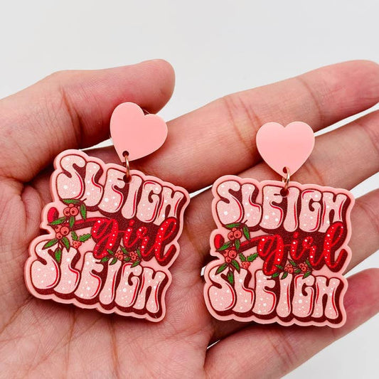 Sleigh Girl Sleigh Earrings