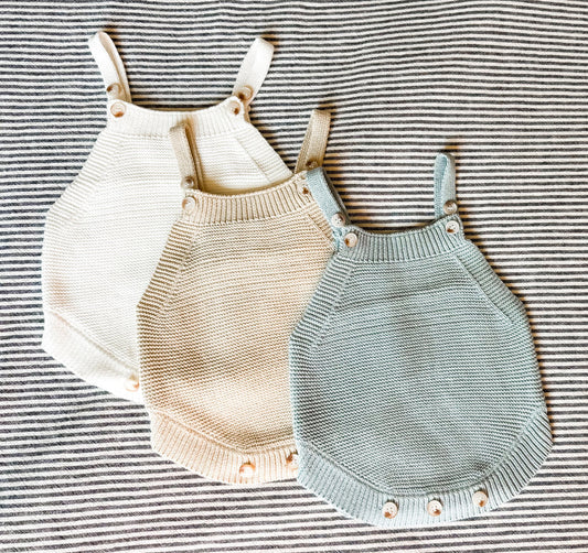 Knit Hand Embroidered Sleeveless Unisex Bubble - Custom